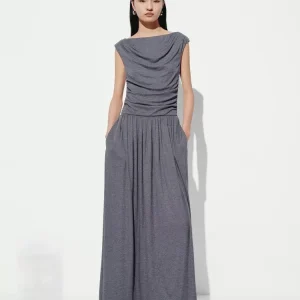Draped One-Shoulder Gown - Red Carpet Evening Dress-2025-[MAV]