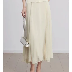 Textured Tulle Layered Skirt - Romantic Mini Skirt-2025-[MAV]