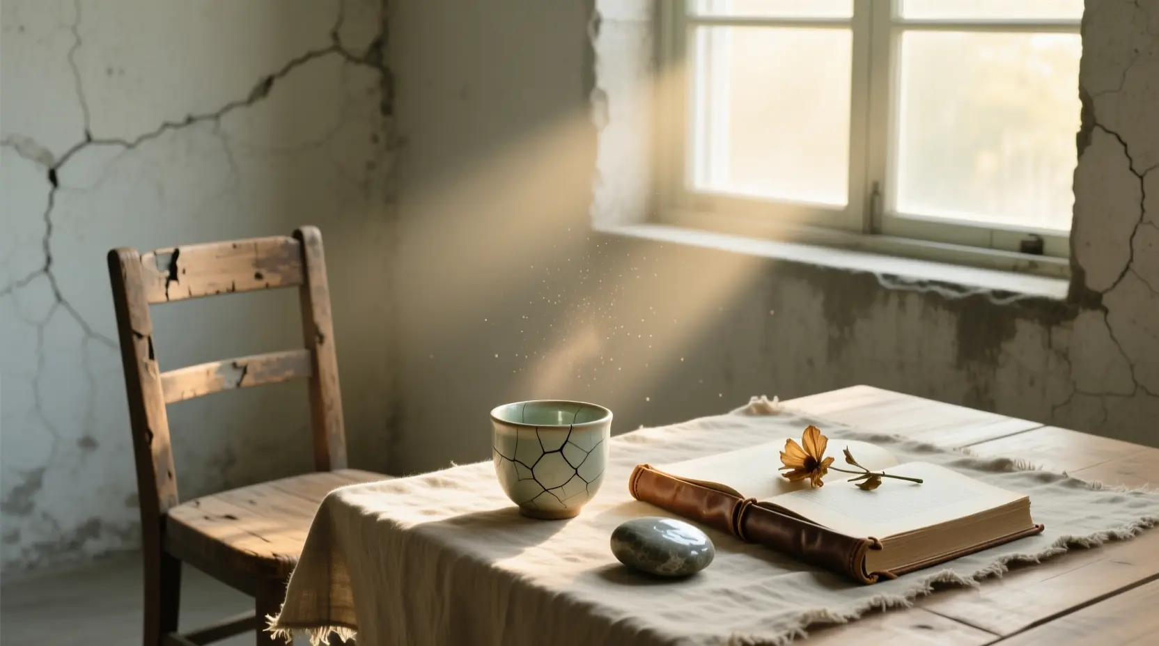 The Quiet Space: A Solo Soul's Wabi-Sabi Vessel 1 featured image
